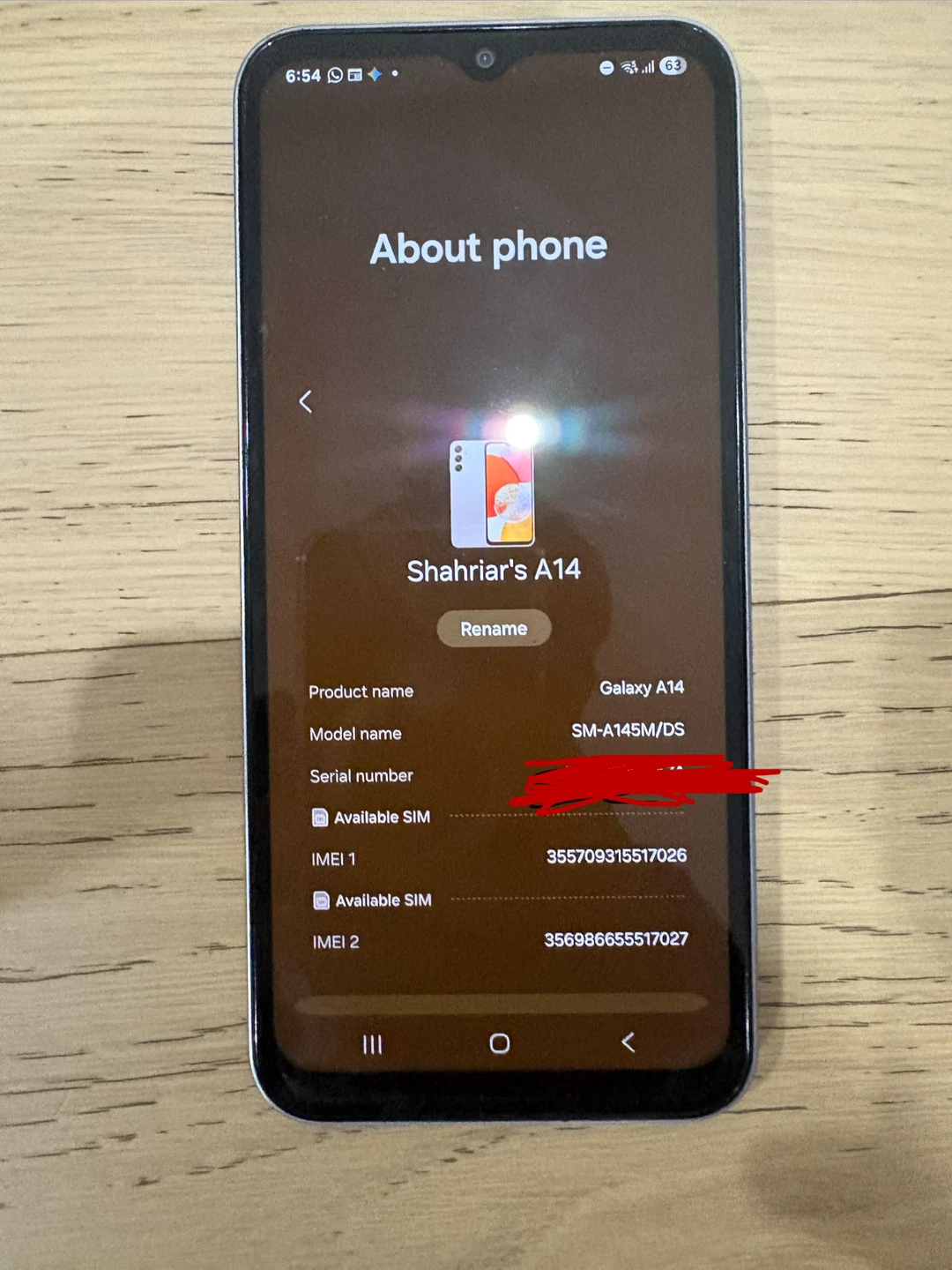 Unlocked Samsung Galaxy A14 Smartphone - photo 2