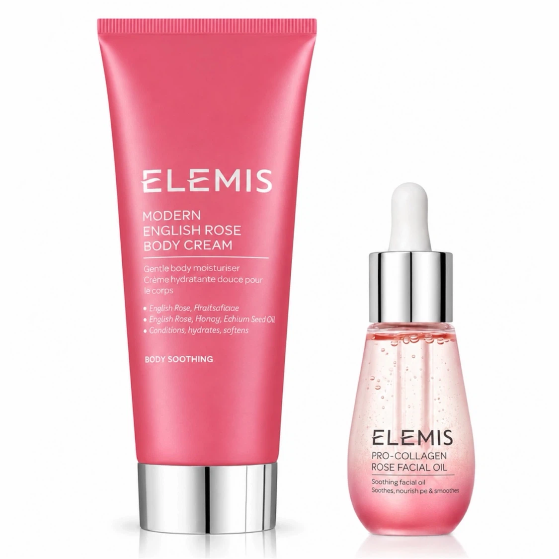 ELEMIS DELICATE AND DIVINE ROSE DUO - BNIB - photo 2