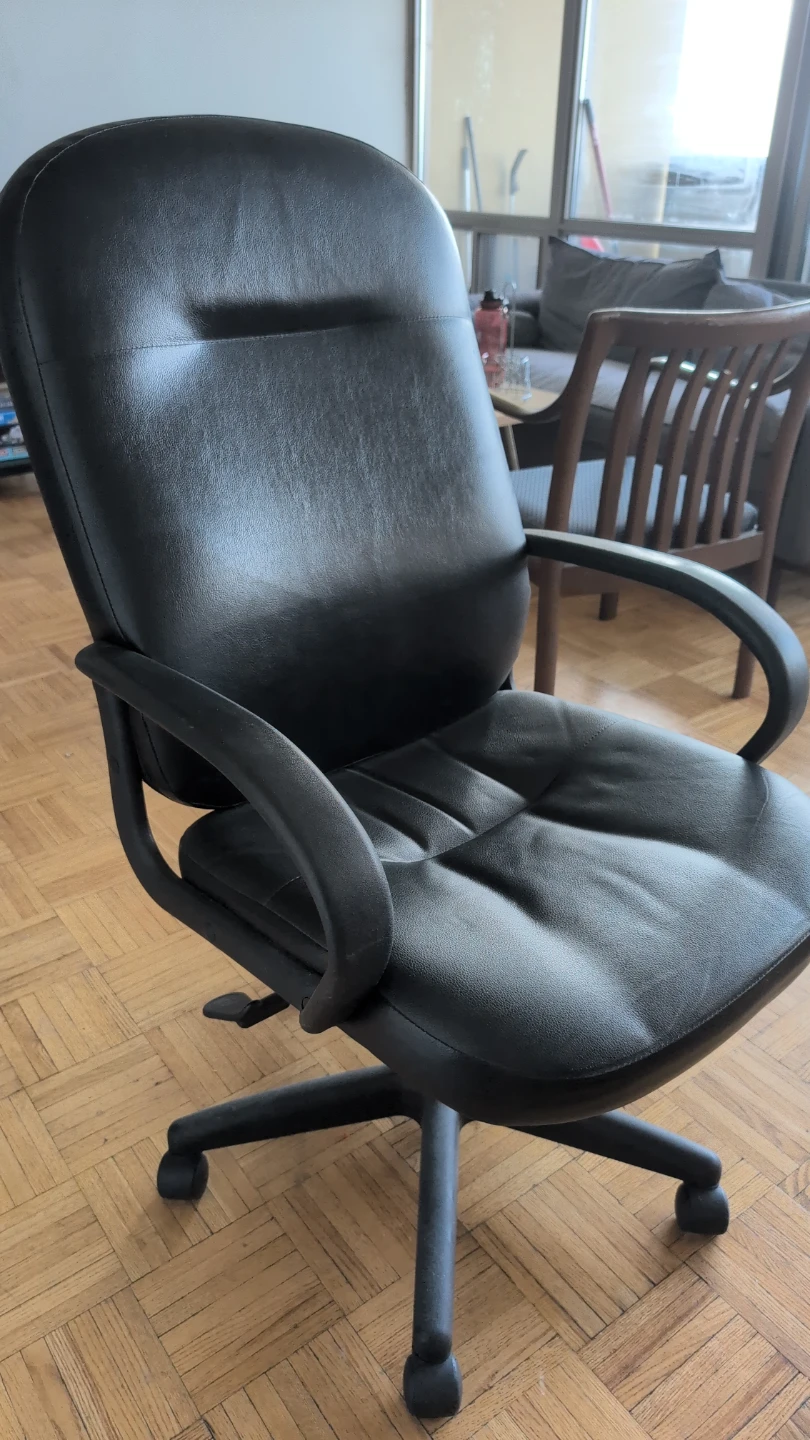 Black Office Desk Chair - photo 2