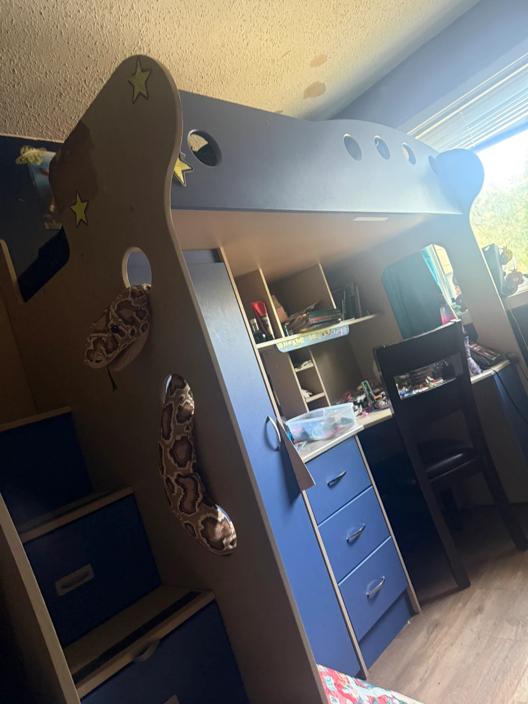 Loft Bed with Desk and Storage