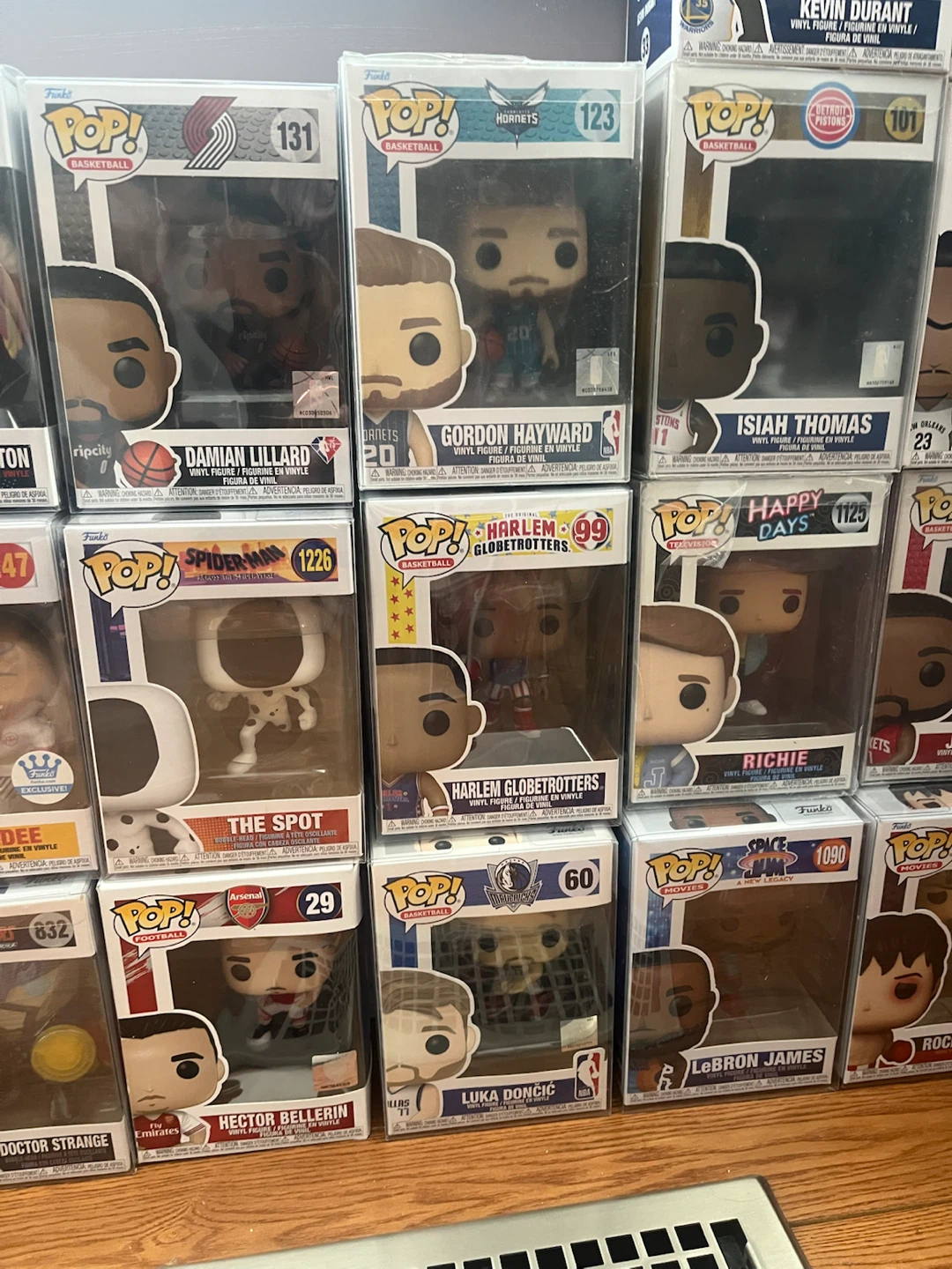 Assorted Funko Pop Vinyl Figures