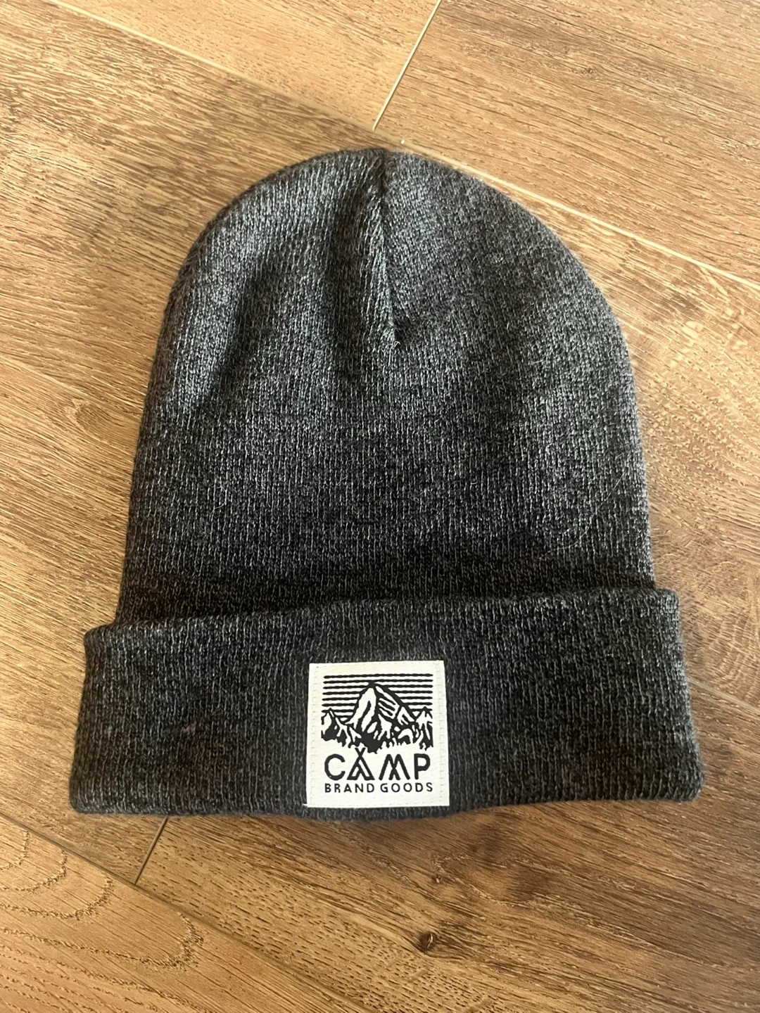 Camp Brand Goods Charcoal Grey Beanie