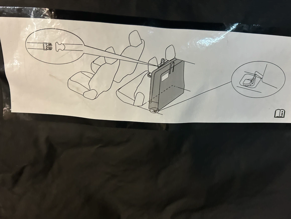 Jeep Wrangler Rear Window Storage Bag - photo 4