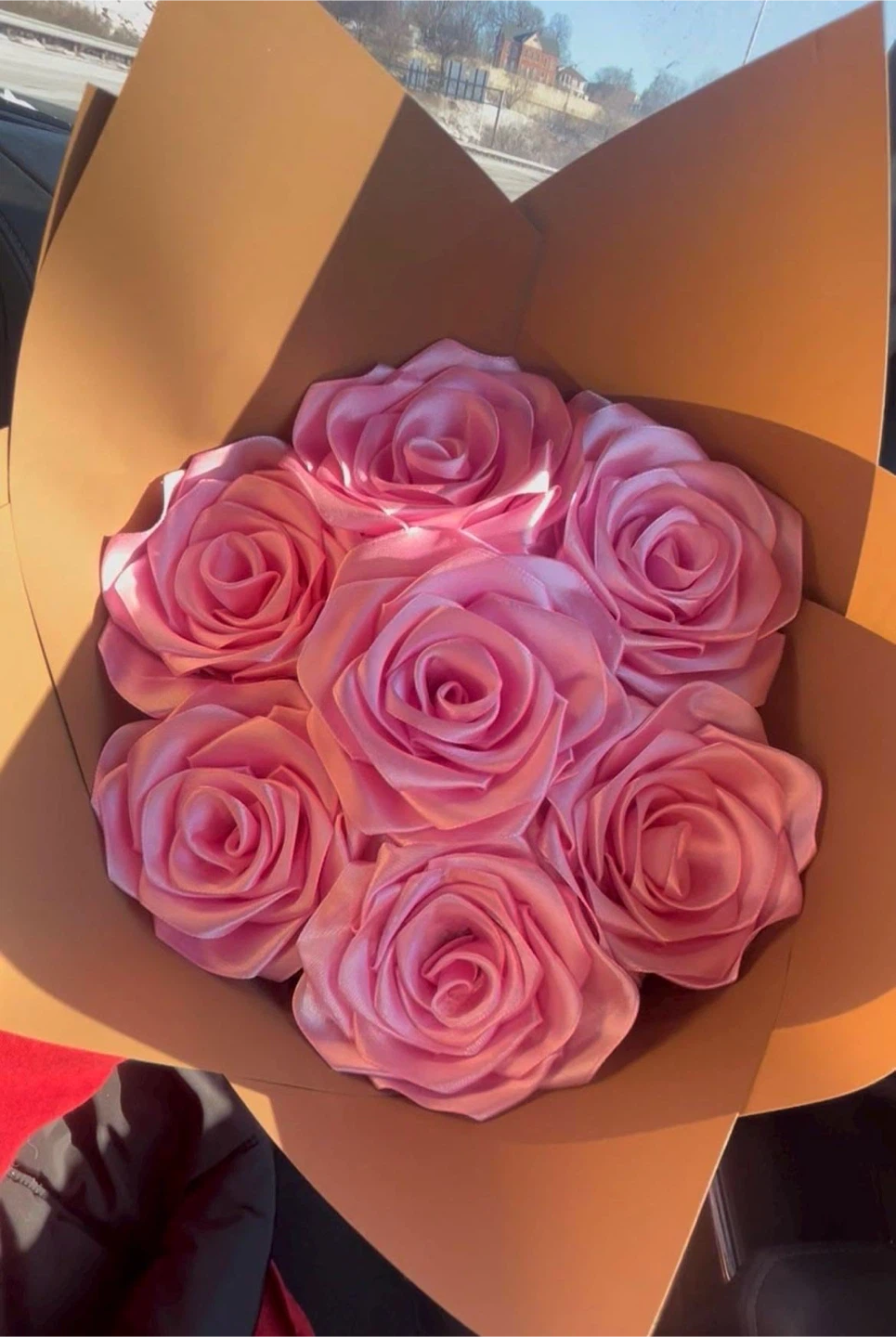 Handmade Ribbon Roses