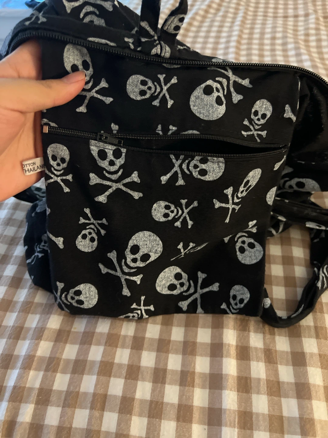Skull & Crossbones Hobo Bag - photo 2