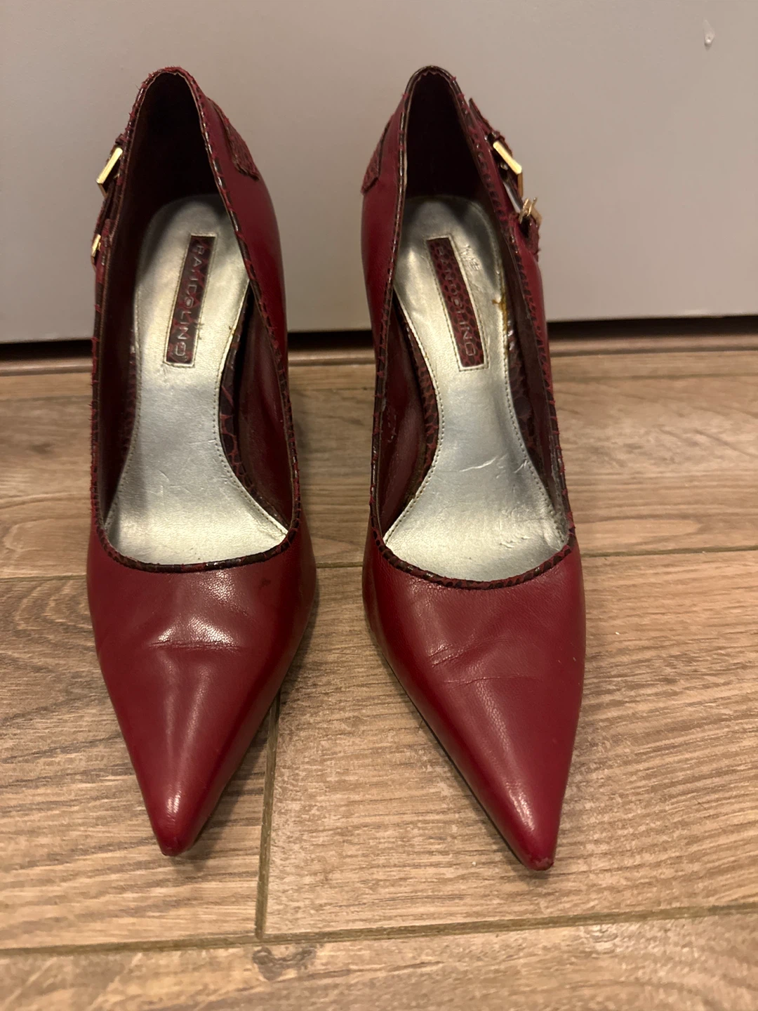 Bandolino Red Pointed Heels