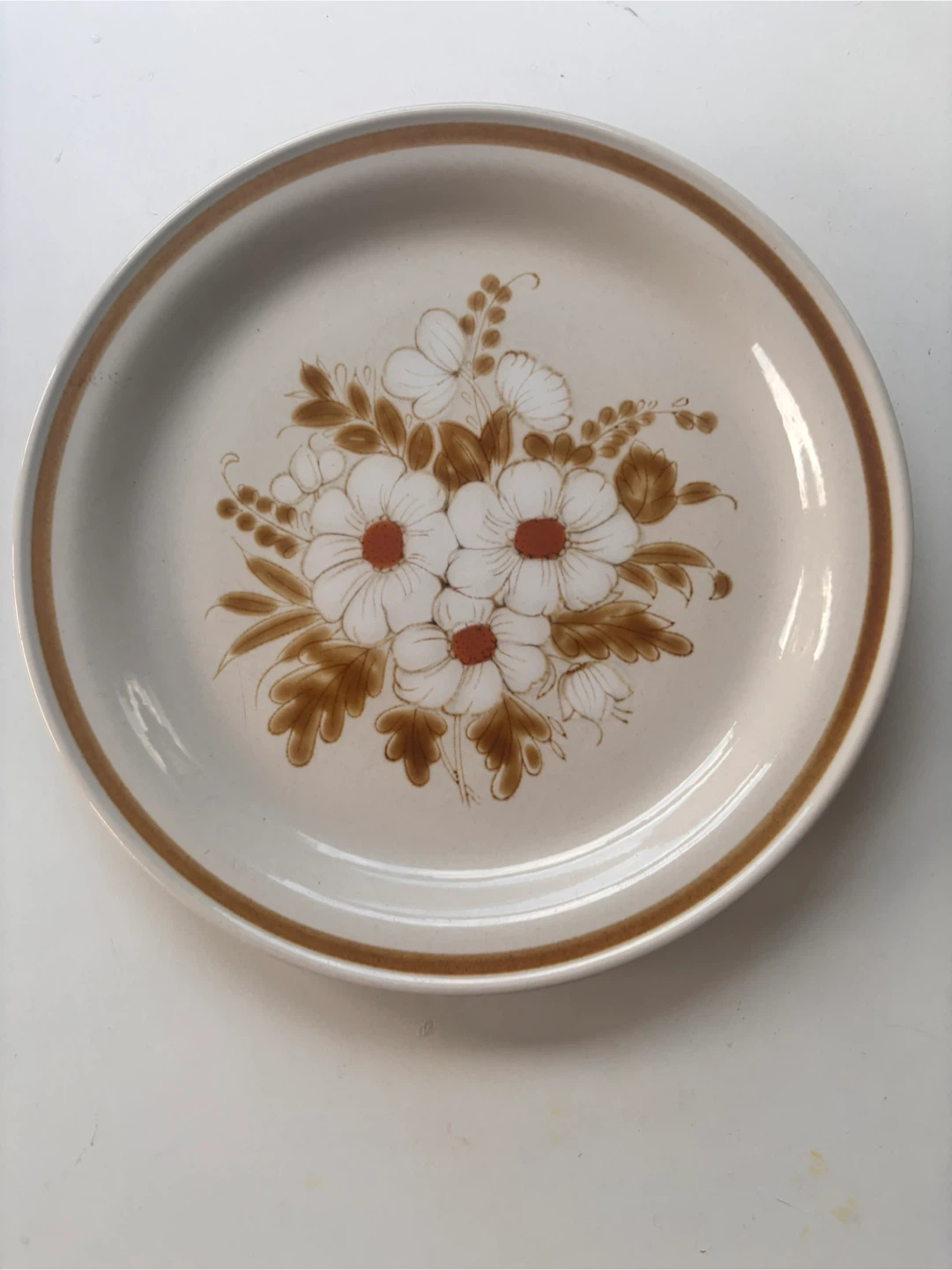 Mountain Wood Collection Stoneware Plate