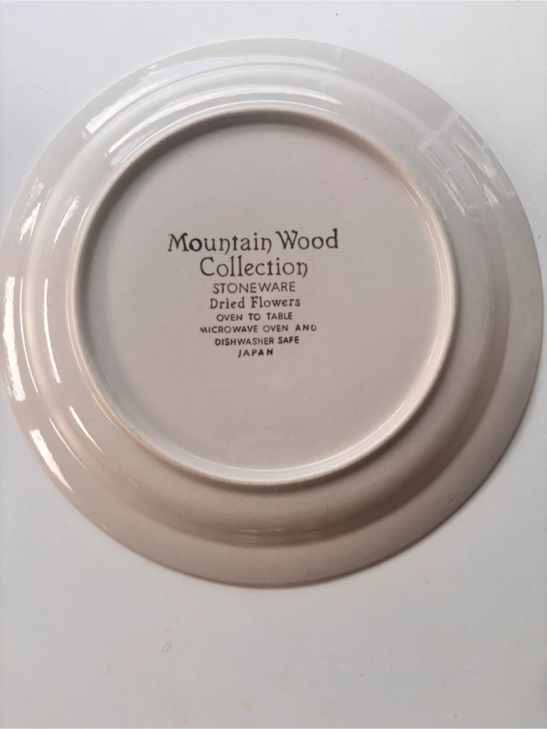 Mountain Wood Collection Stoneware Plate - photo 2