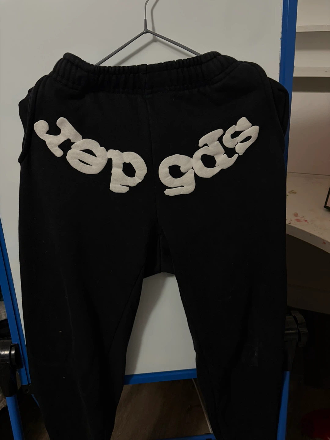 SP5DER BLACK PANTS