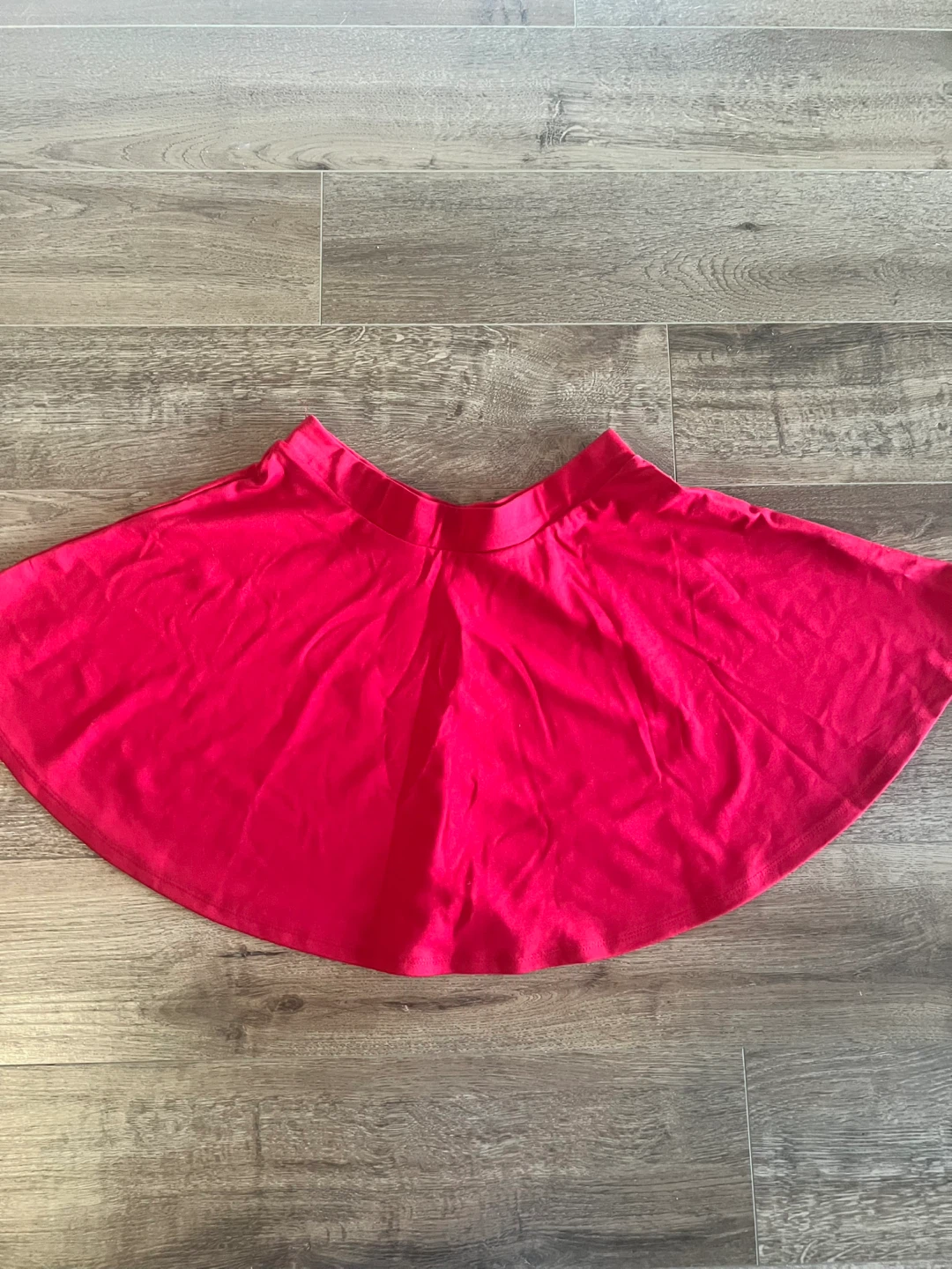 Women’s Red Flare Skirt (Bluenotes)