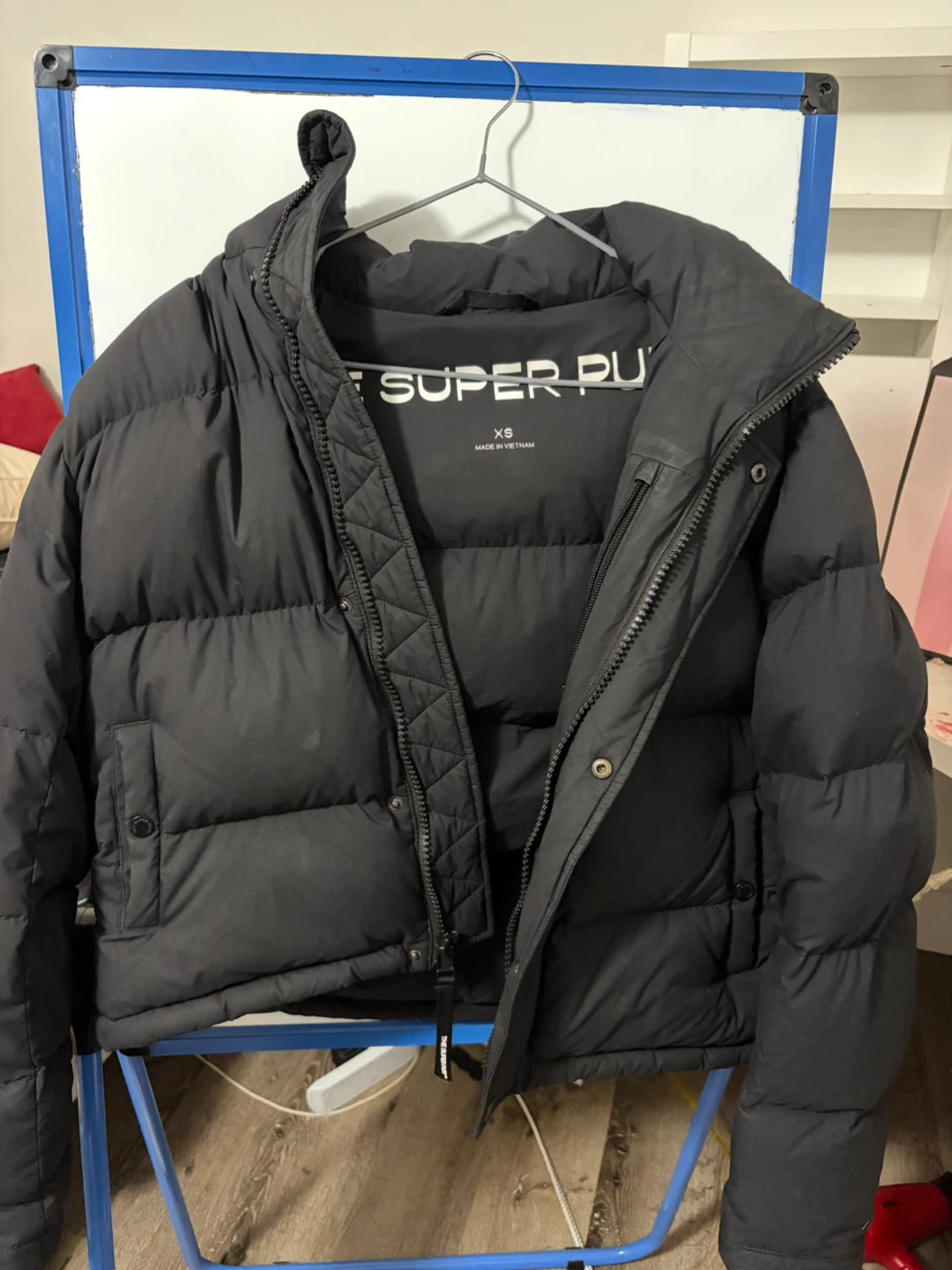 ARITZIA The Super Puff Black Jacket XS
