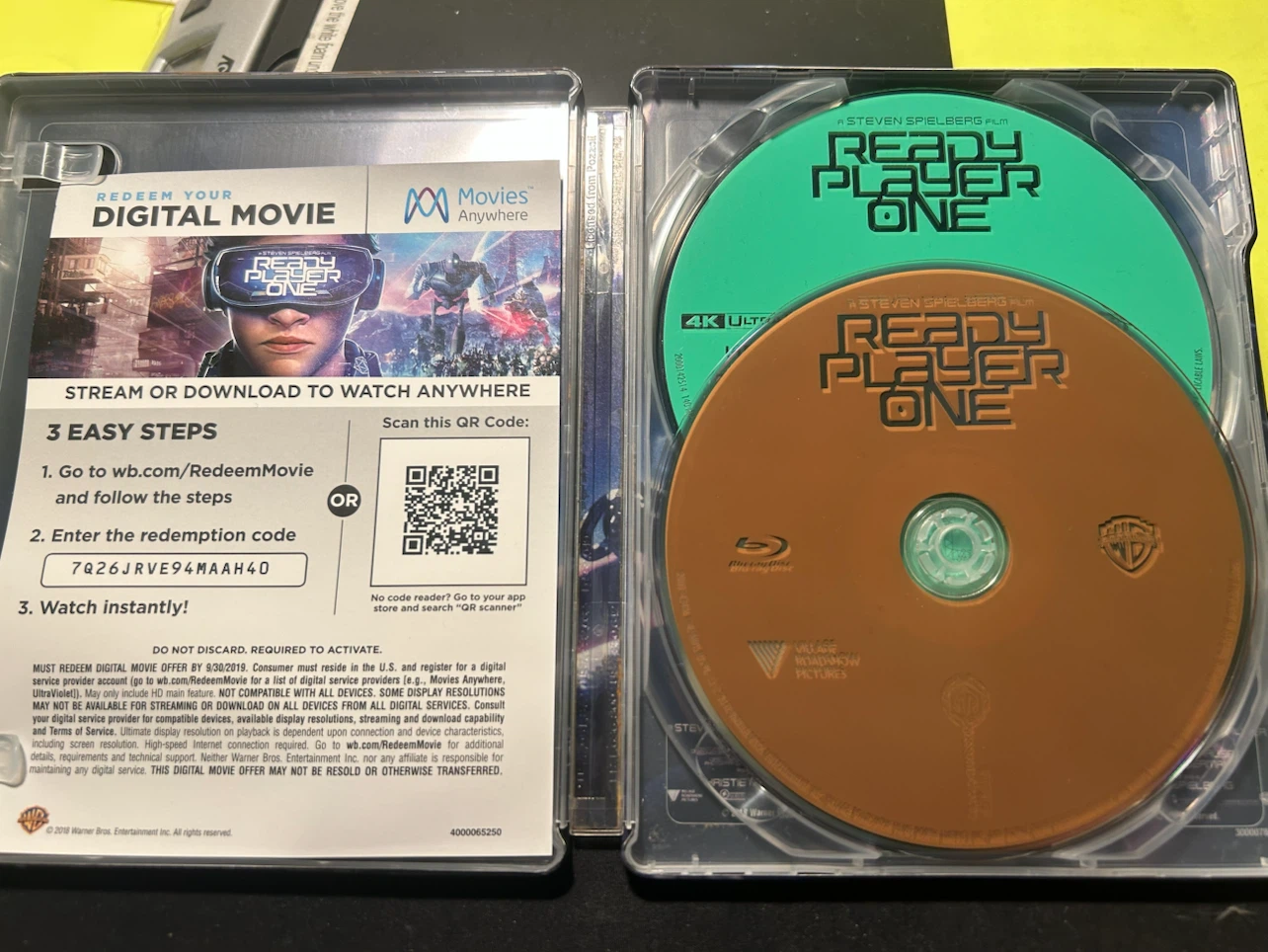Ready Player One 2 Disc Set - photo 4