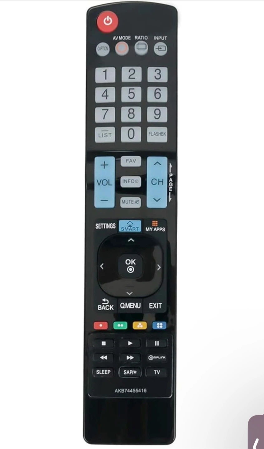 LG TV Remote Control AKB74455416