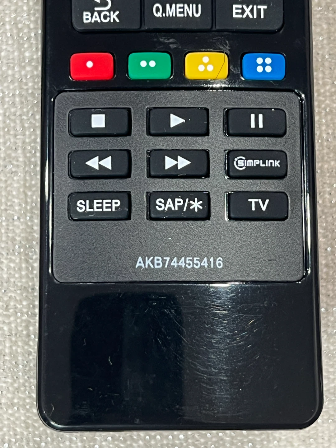 LG TV Remote Control AKB74455416 - photo 4