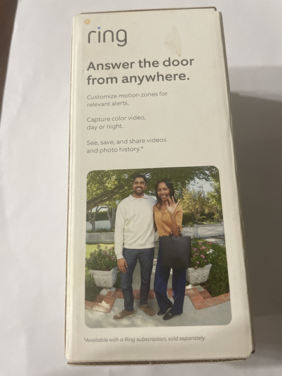 Ring Battery Doorbell HD Video - photo 2