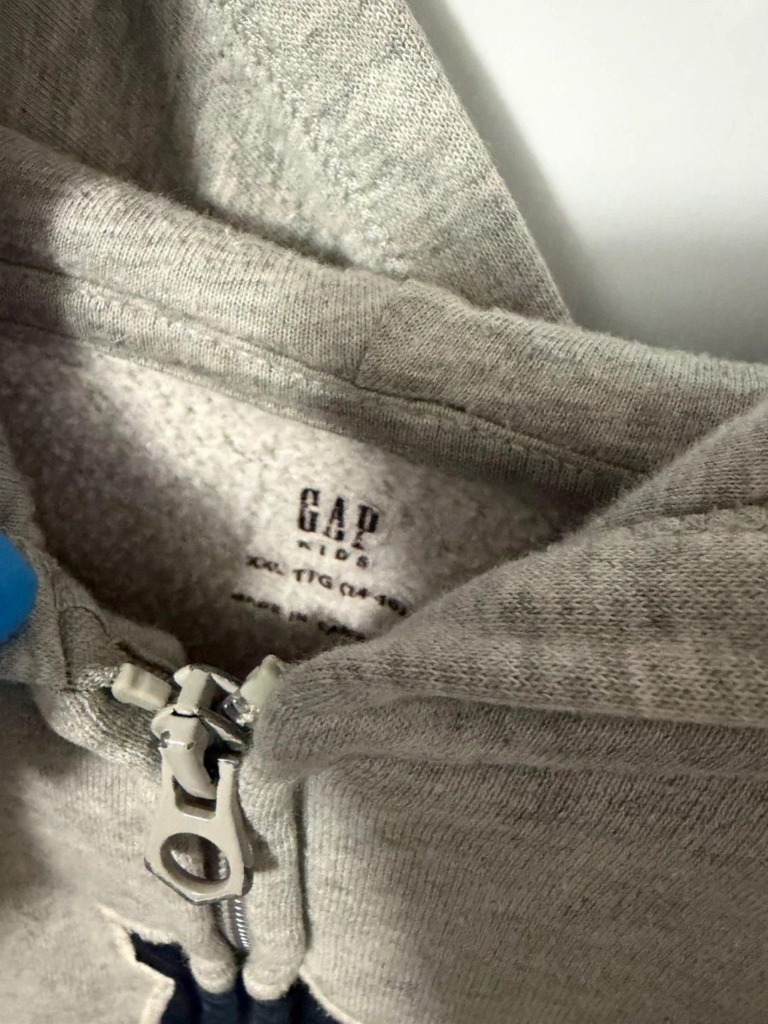 GAP Grey Zip-Up Hoodie - photo 2