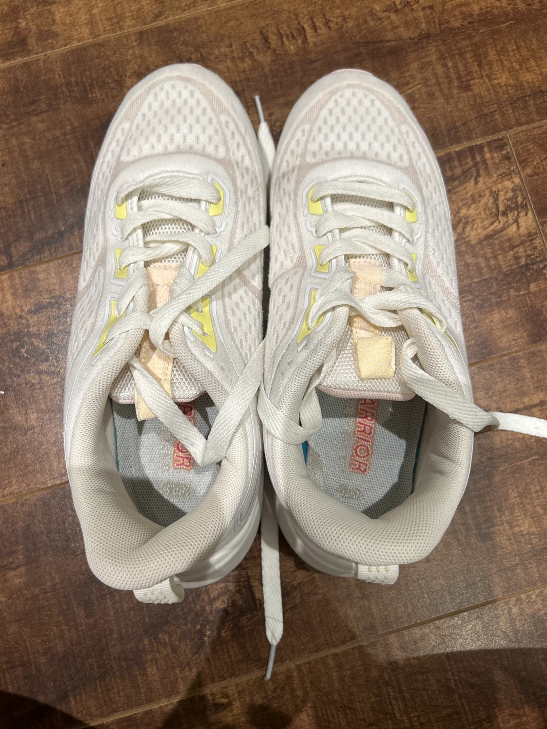 White Warrior Running Shoes