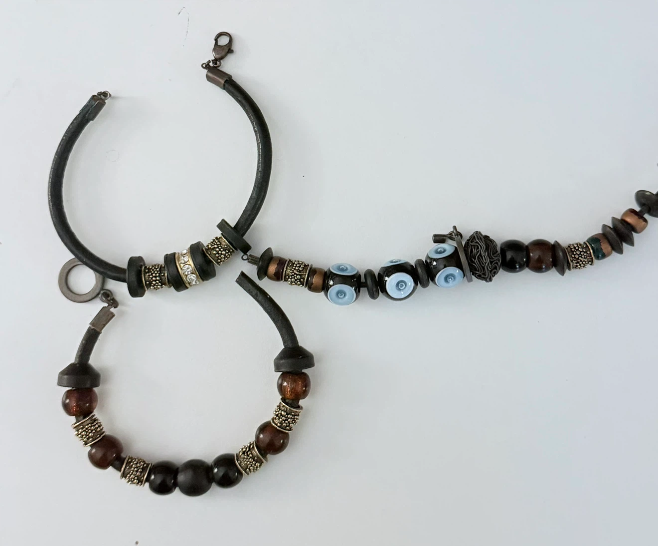 LOT: Jewelry Baubles, Fasteners, Clasps, Cording, etc. - photo 5