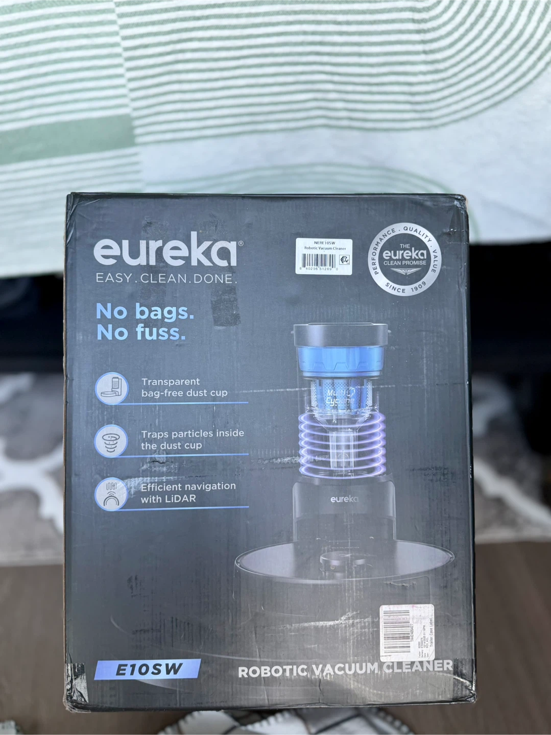 New Eureka E10SW Robotic Vacuum Cleaner