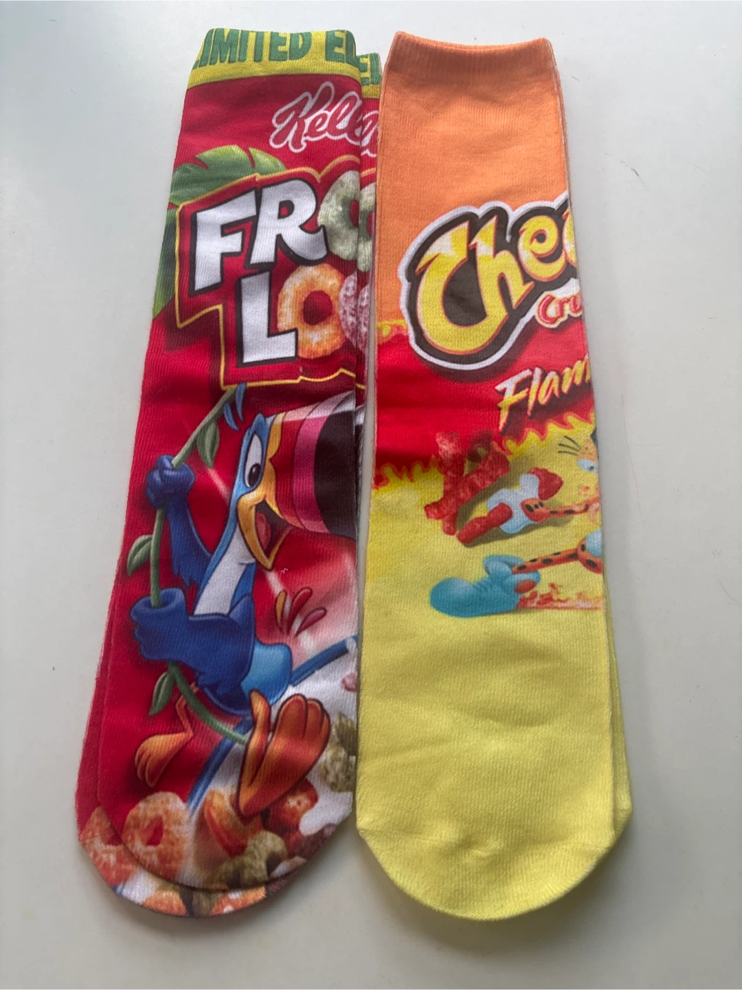 Kellogg's Froot Loops & Cheetos Flamin' Hot Socks - photo 2