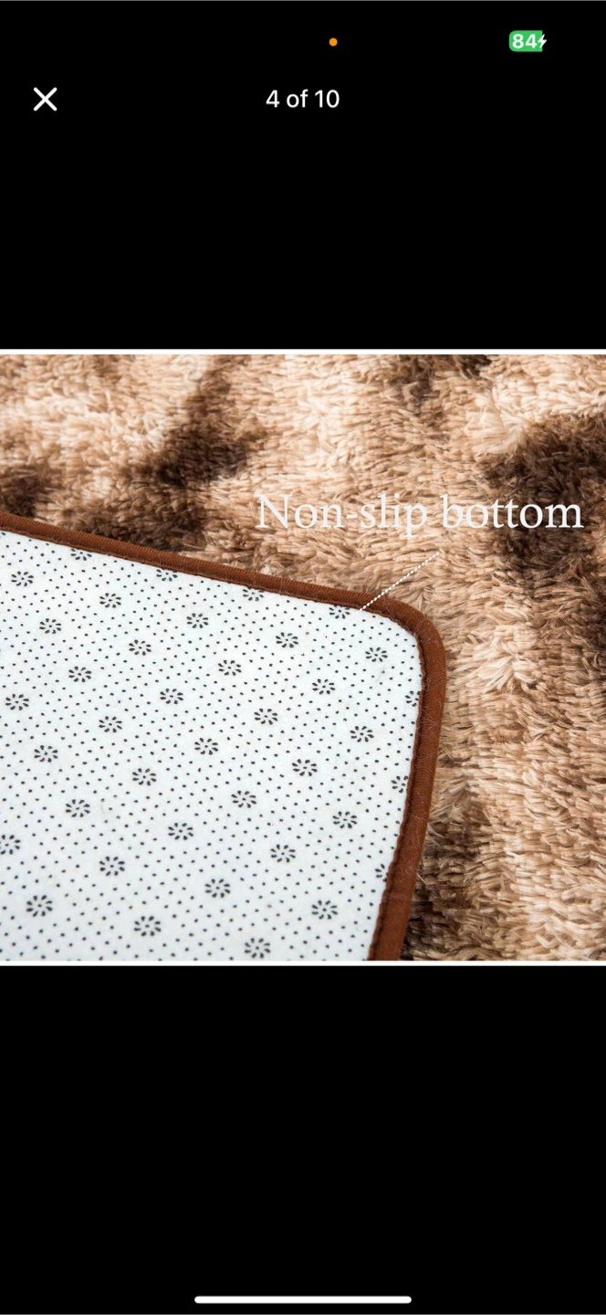 Brown Shaggy Area Rug - photo 3