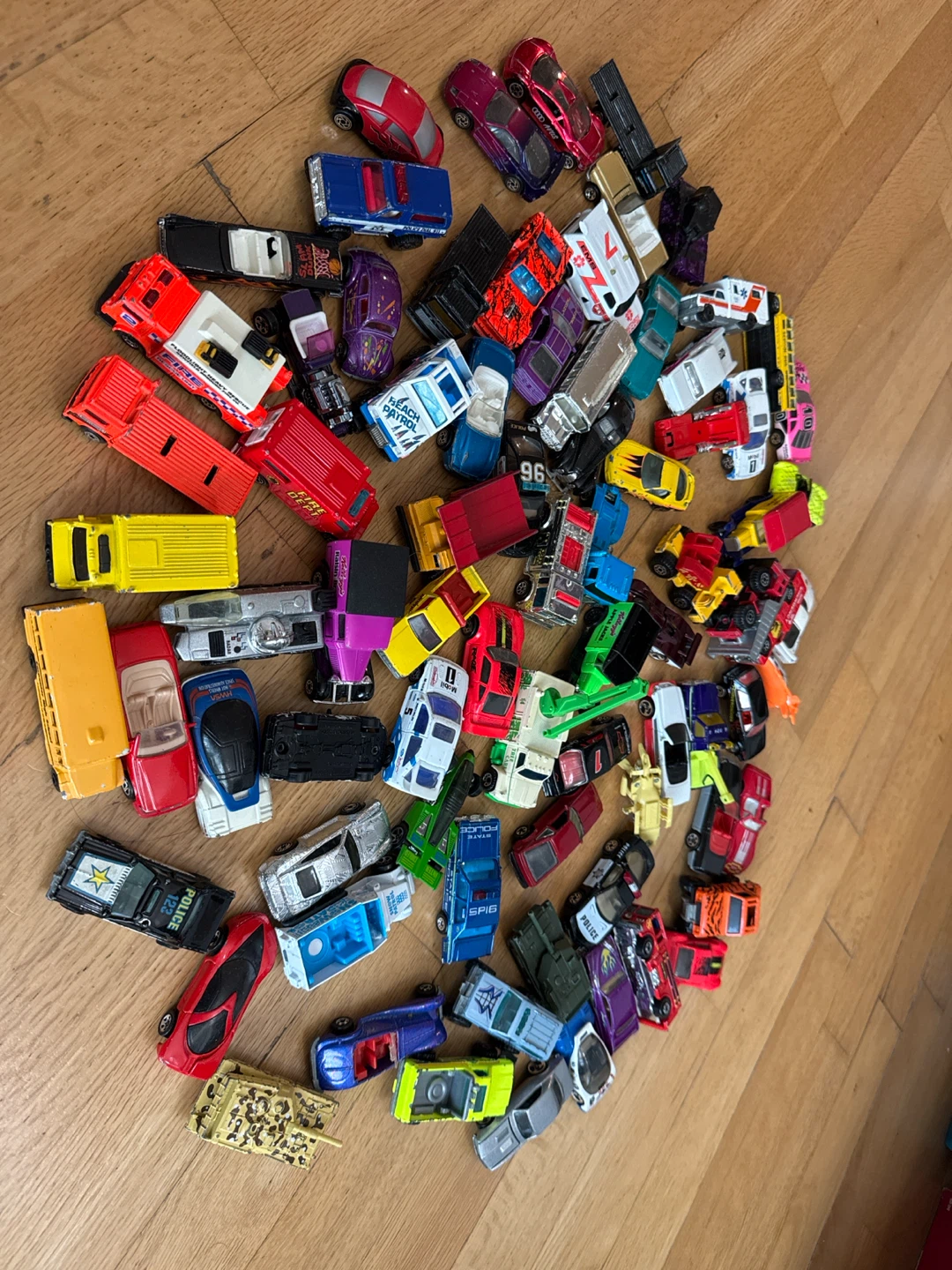 Large Collection of Die-Cast Toy Cars - 80 count - photo 3