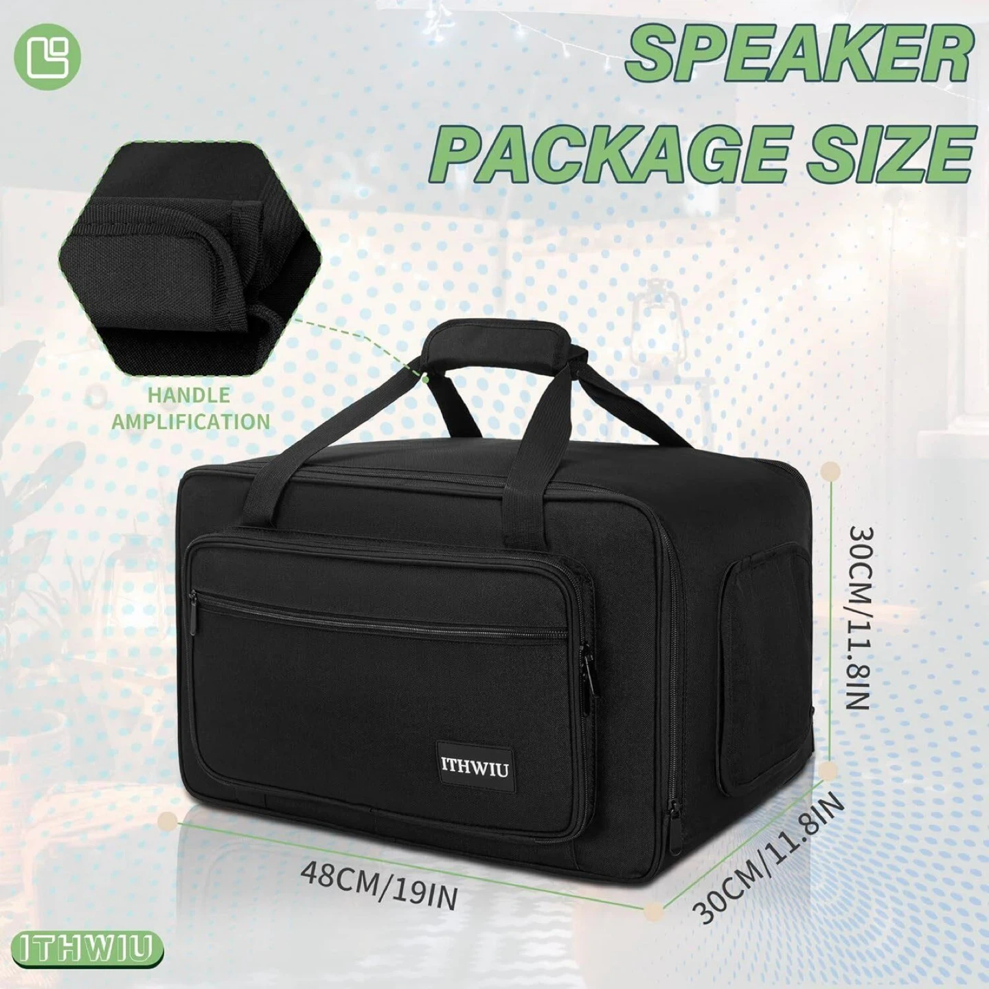 Speaker Bag for 8" Speaker Cabinets (IT-TOTE8) - New - photo 2