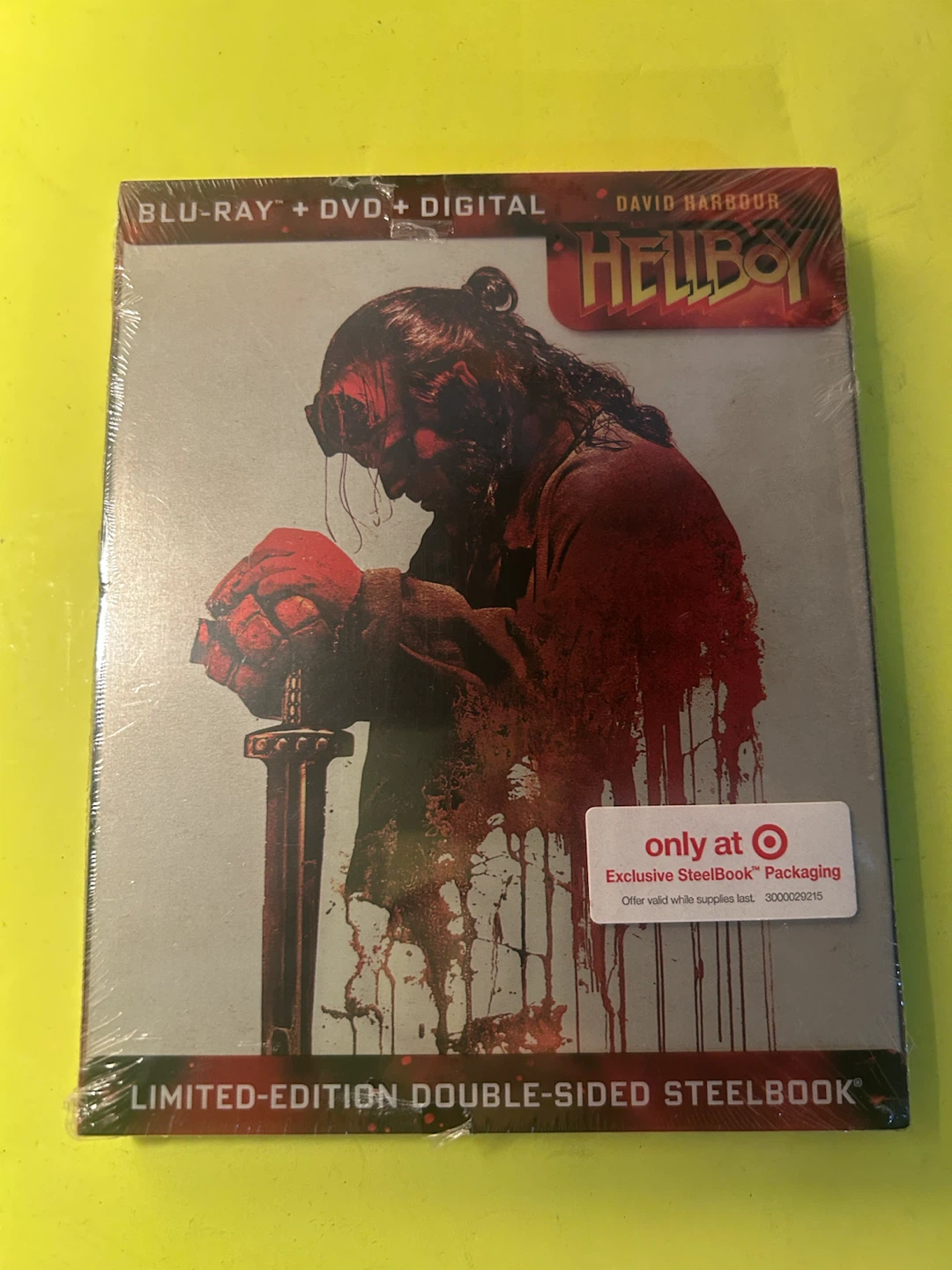 Hellboy Blu Ray DVD Steel