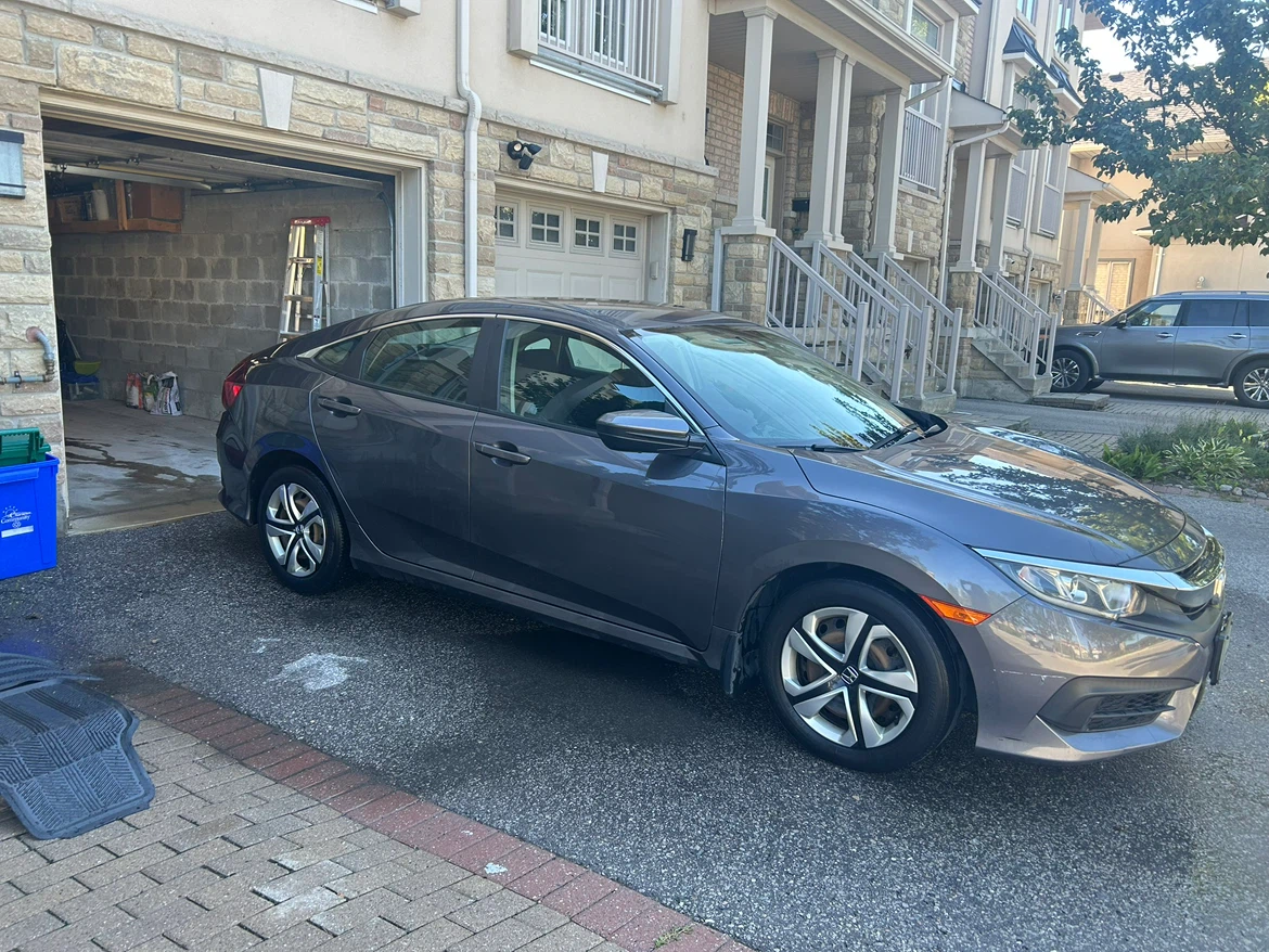Grey Honda Civic Sedan