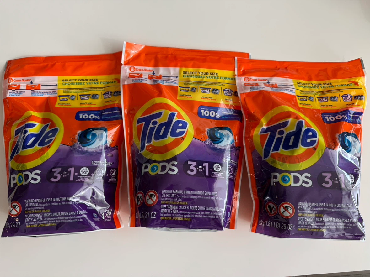tide pods spring meadow laundry detergent