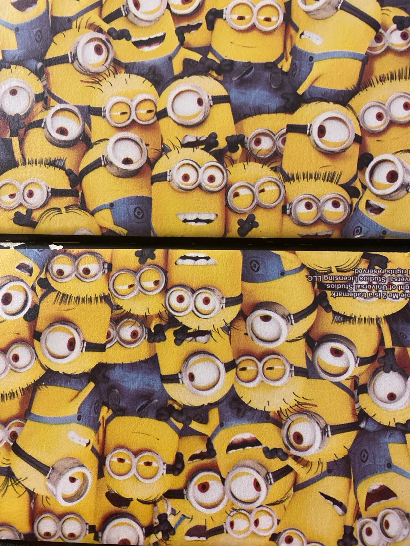 Minions themed bi-fold wallet