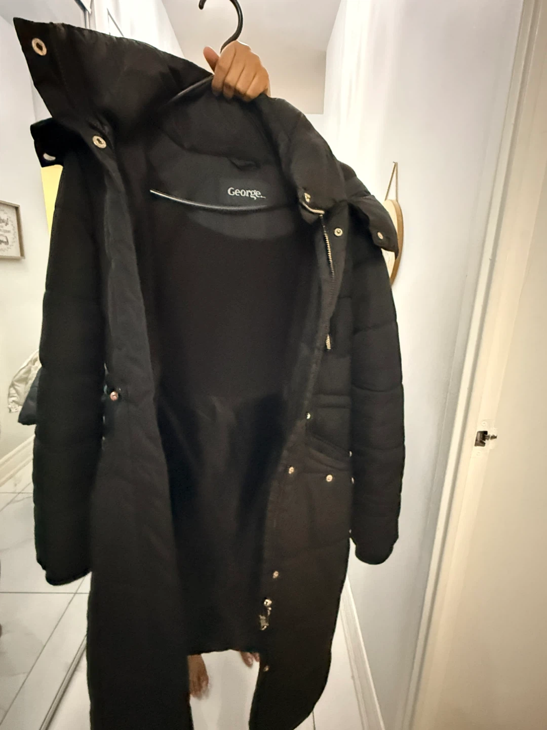 George Black Puffer Coat