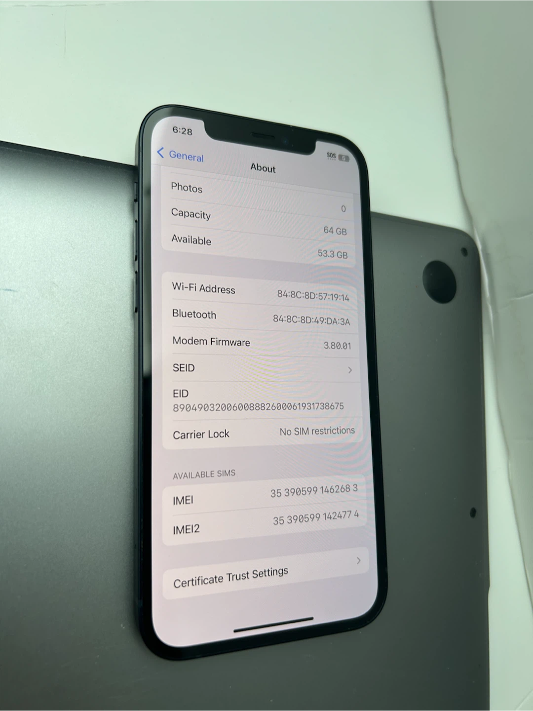(CAN DELIVER) iPhone 12 64GB Unlocked - photo 3