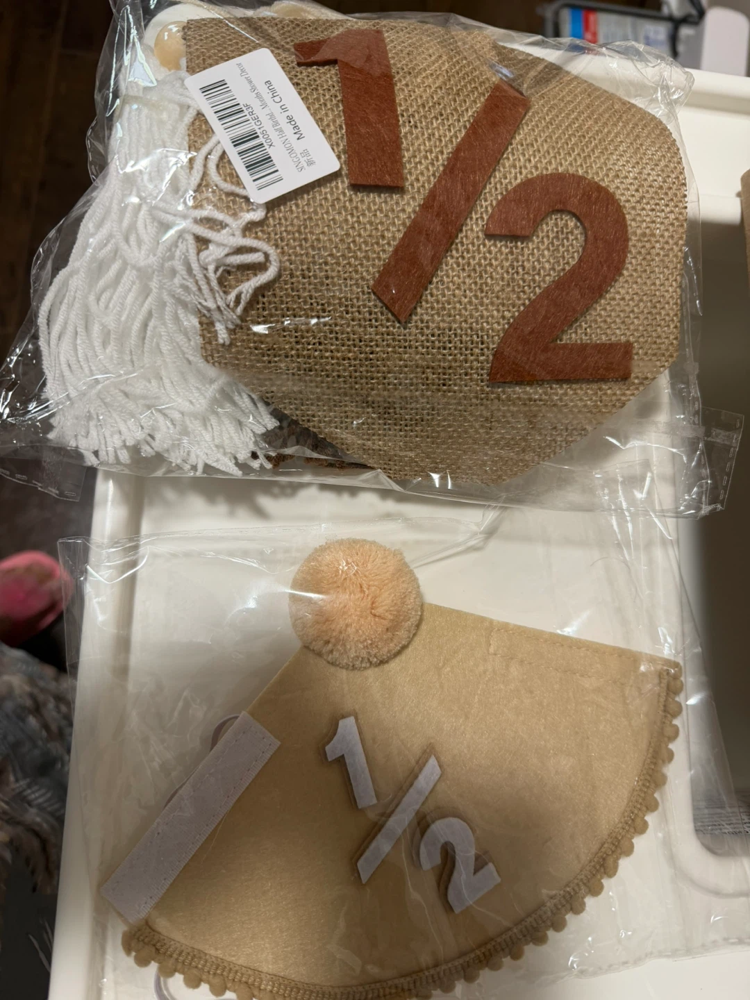 Half Birthday Party Decor Set - photo 3