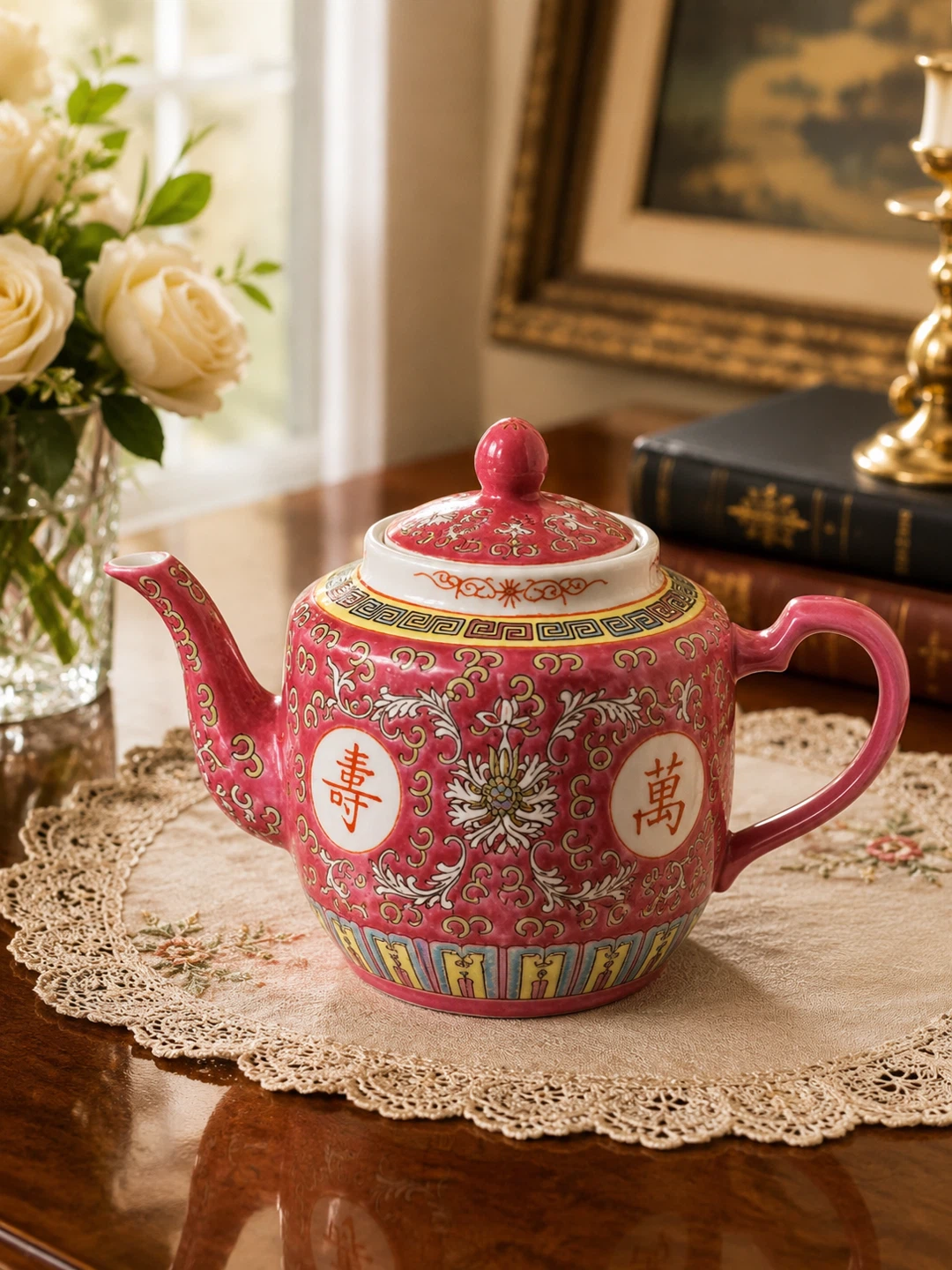 Decorative Ceramic Teapot