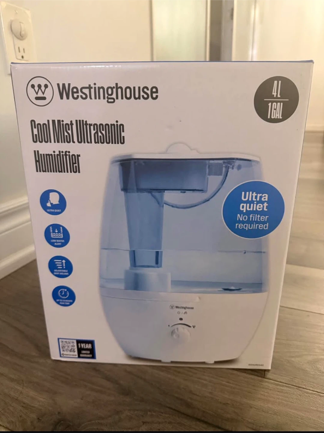 Westinghouse Cool Mist Ultrasonic Humidifier 4L - photo 4