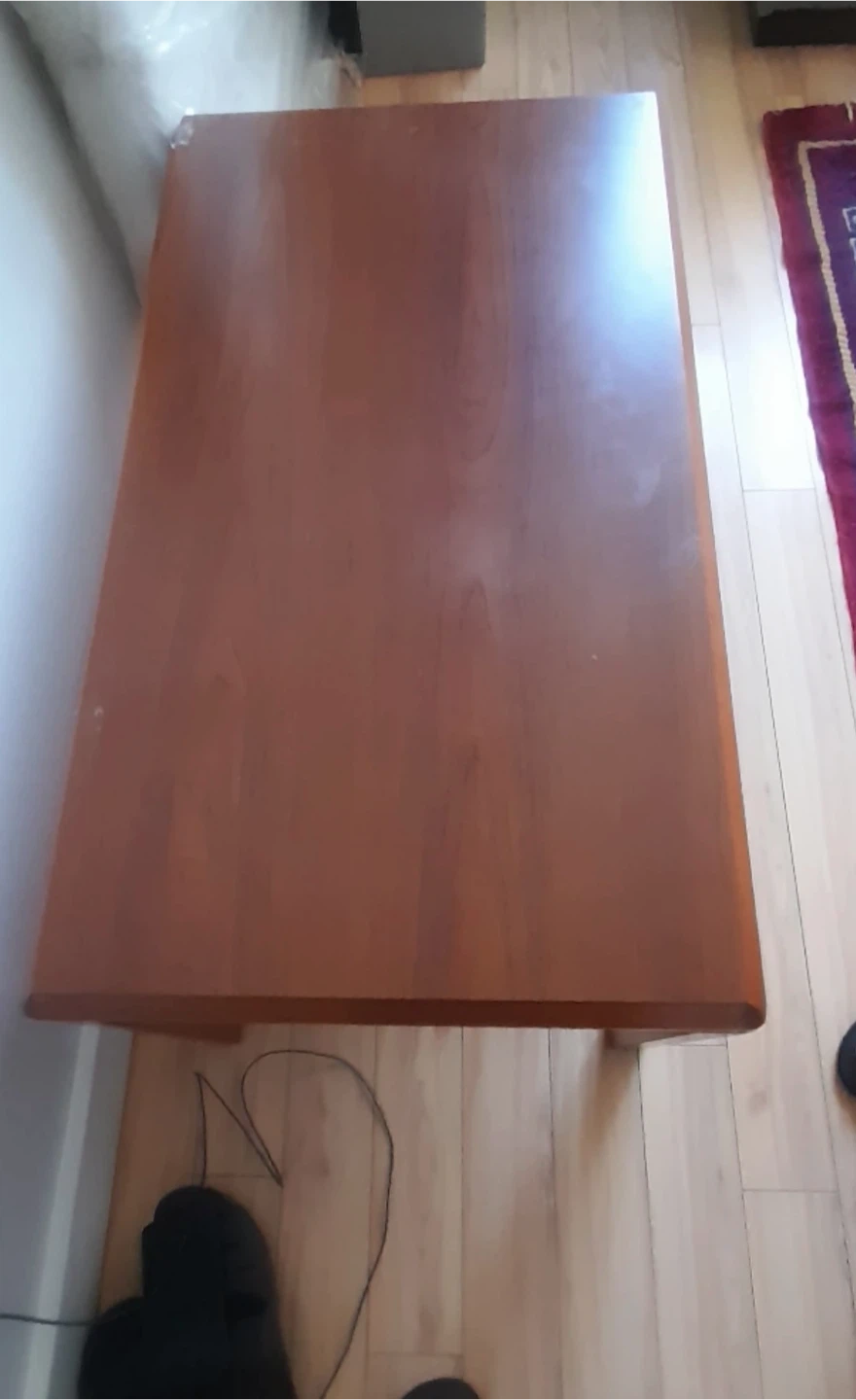 Wooden coffee table - photo 5