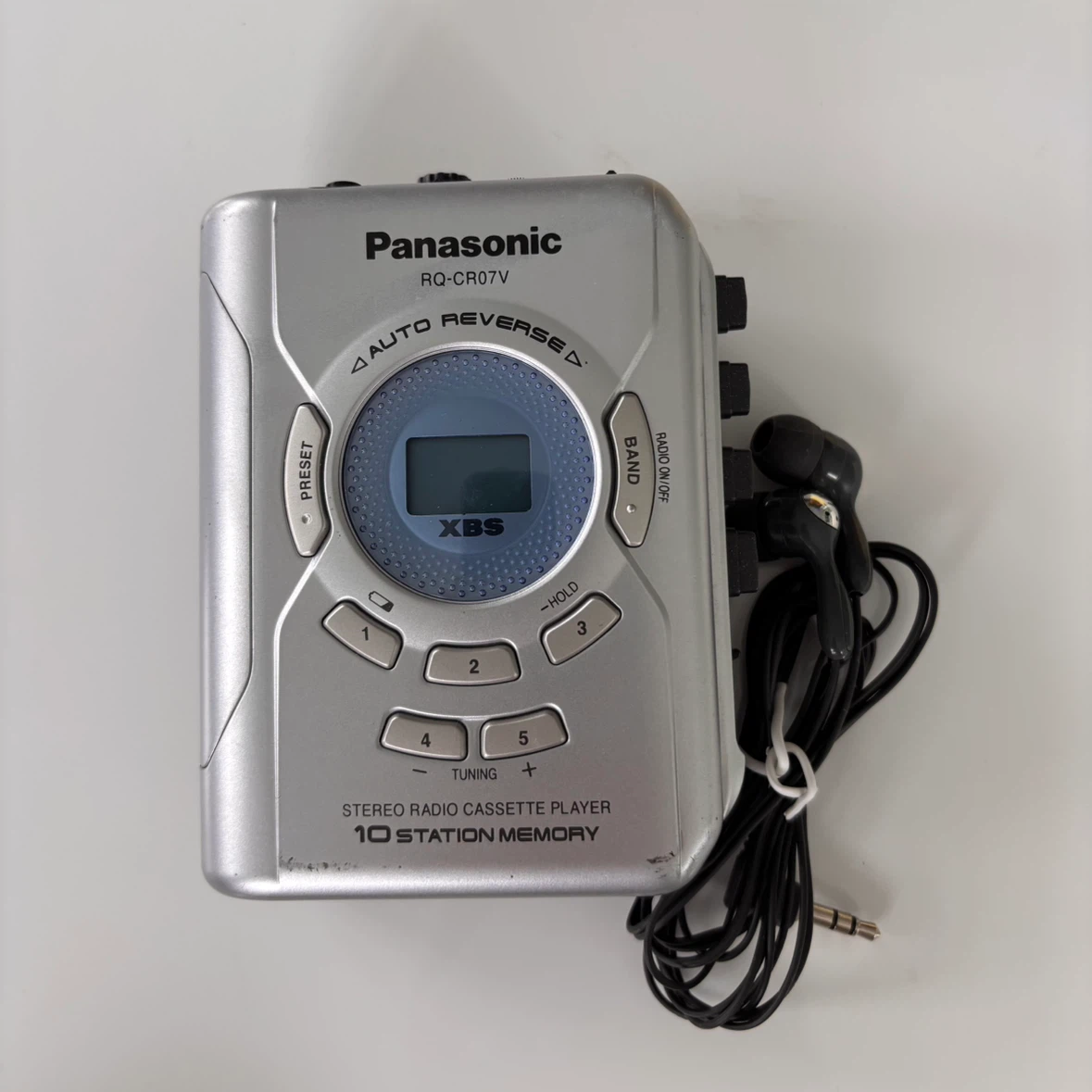 Panasonic RQ-CR07V Stereo Radio Cassette Player - photo 2