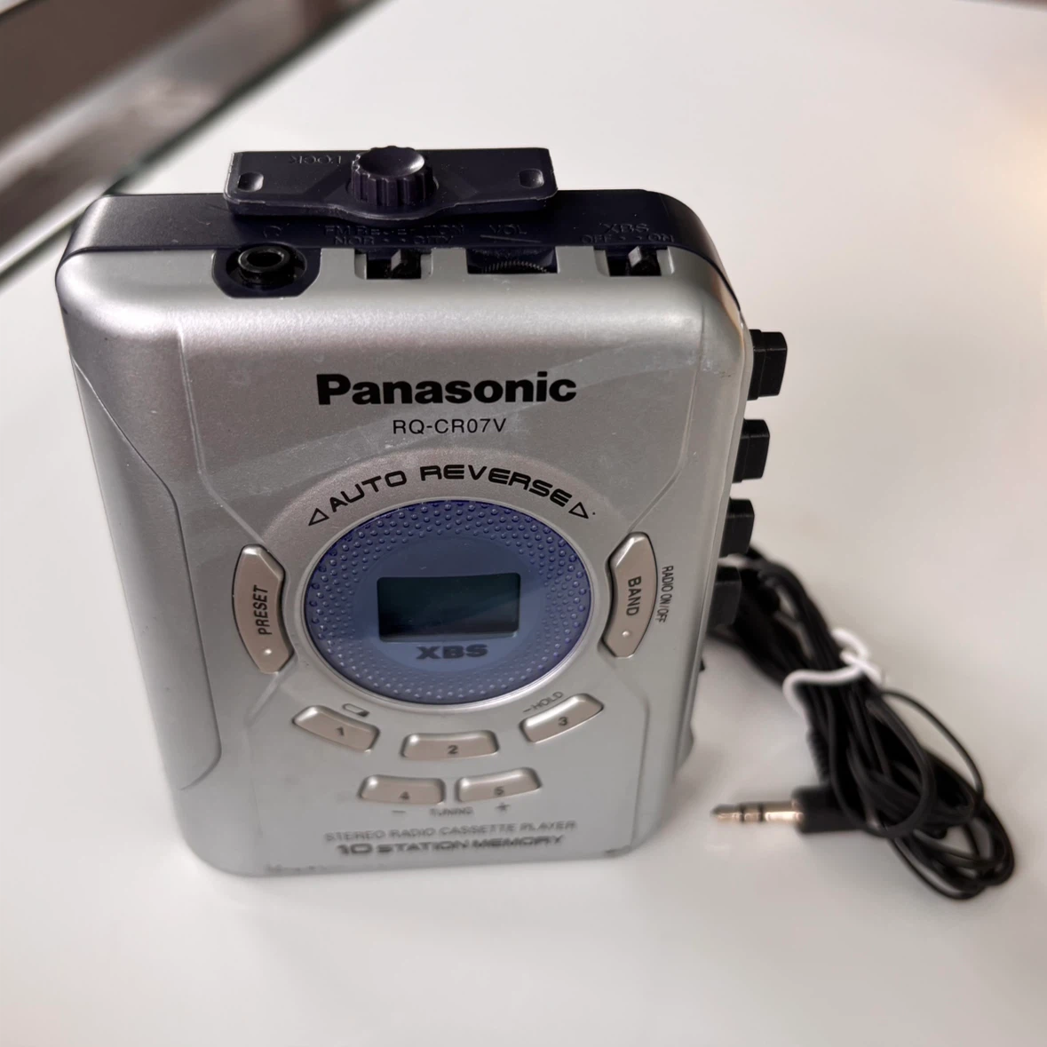 Panasonic RQ-CR07V Stereo Radio Cassette Player - photo 4