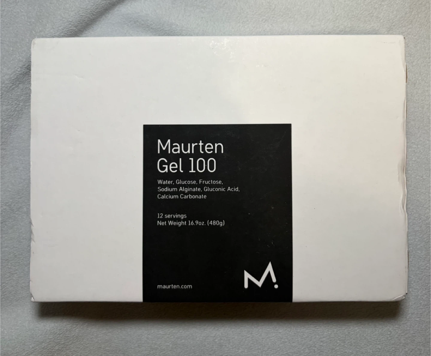 Sealed Maurten Gel 100 12 gel servings expiration 4/2/2027