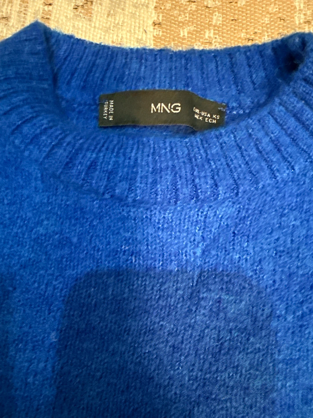 Mango Blue Knit Sweater - photo 2