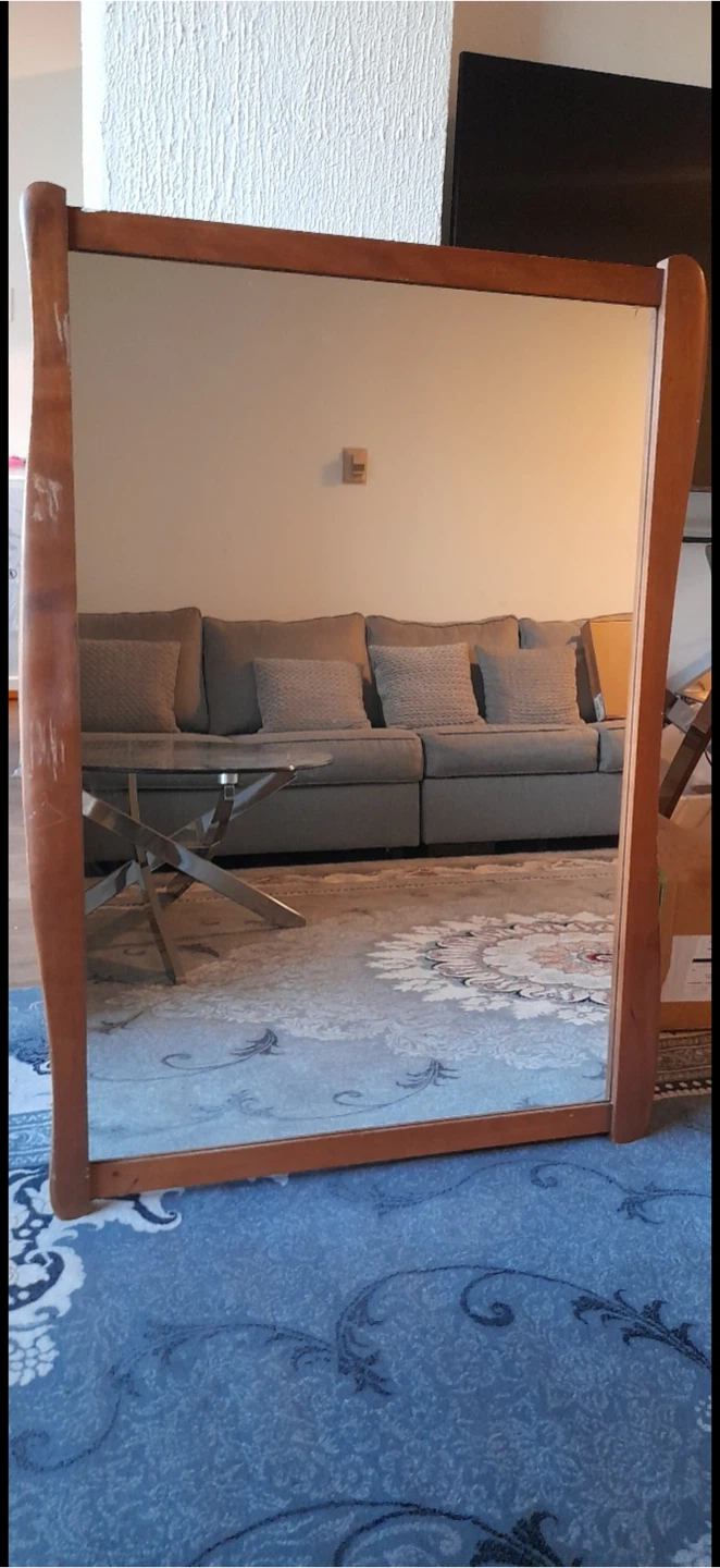 Wooden Framed Mirror