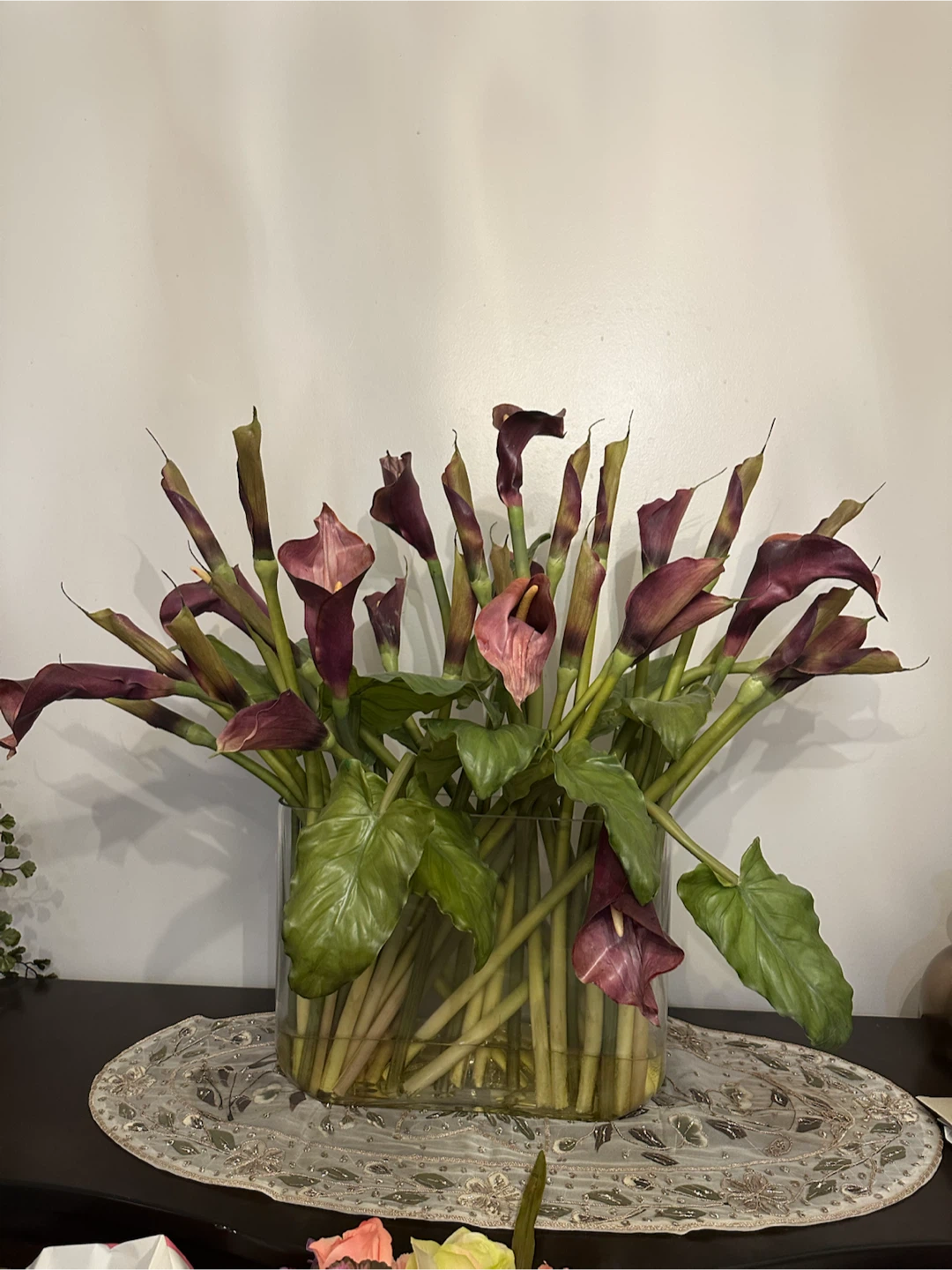 Faux Calla Lily Arrangement