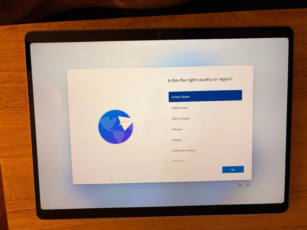 Microsoft Surface Pro 11th edition