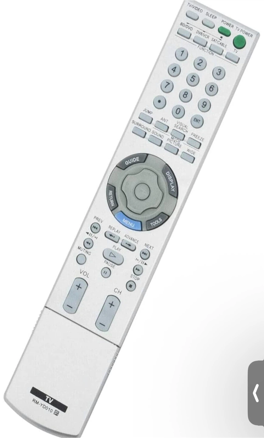 Sony RM-YD010 TV Remote Control - photo 3