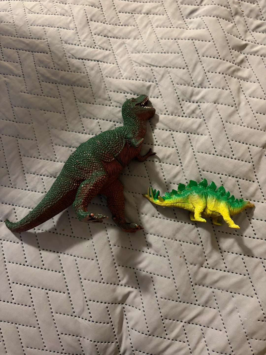 Toy dinosaurs