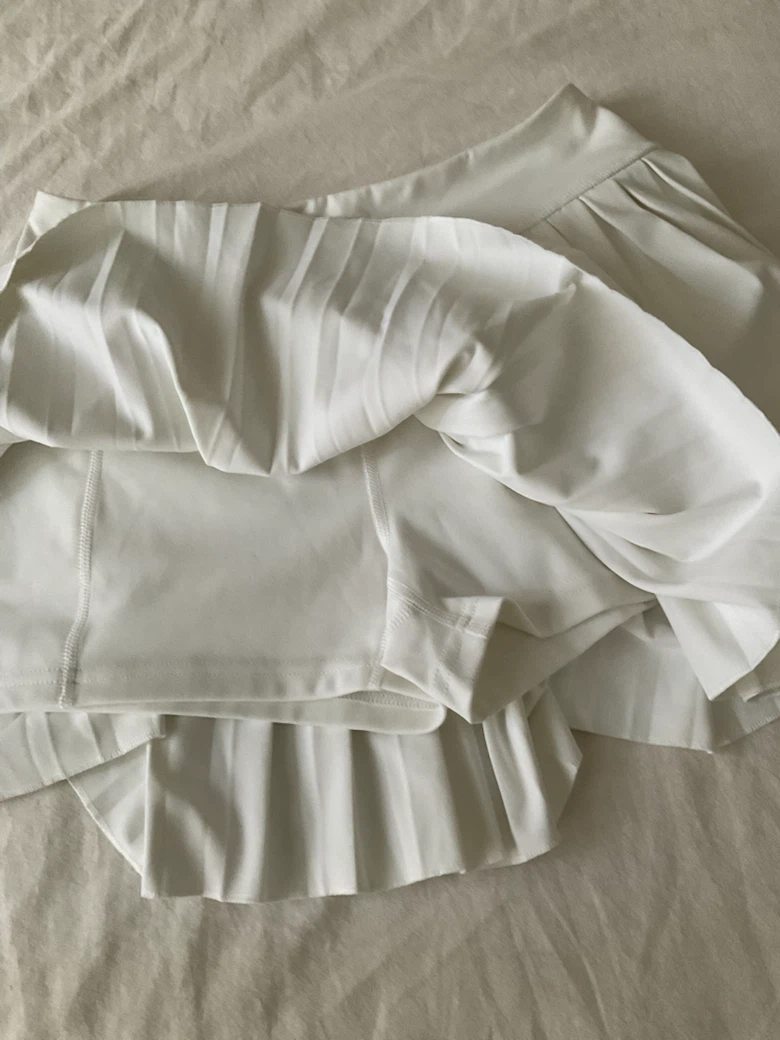Garage White Pleated Tennis Skirt - photo 2