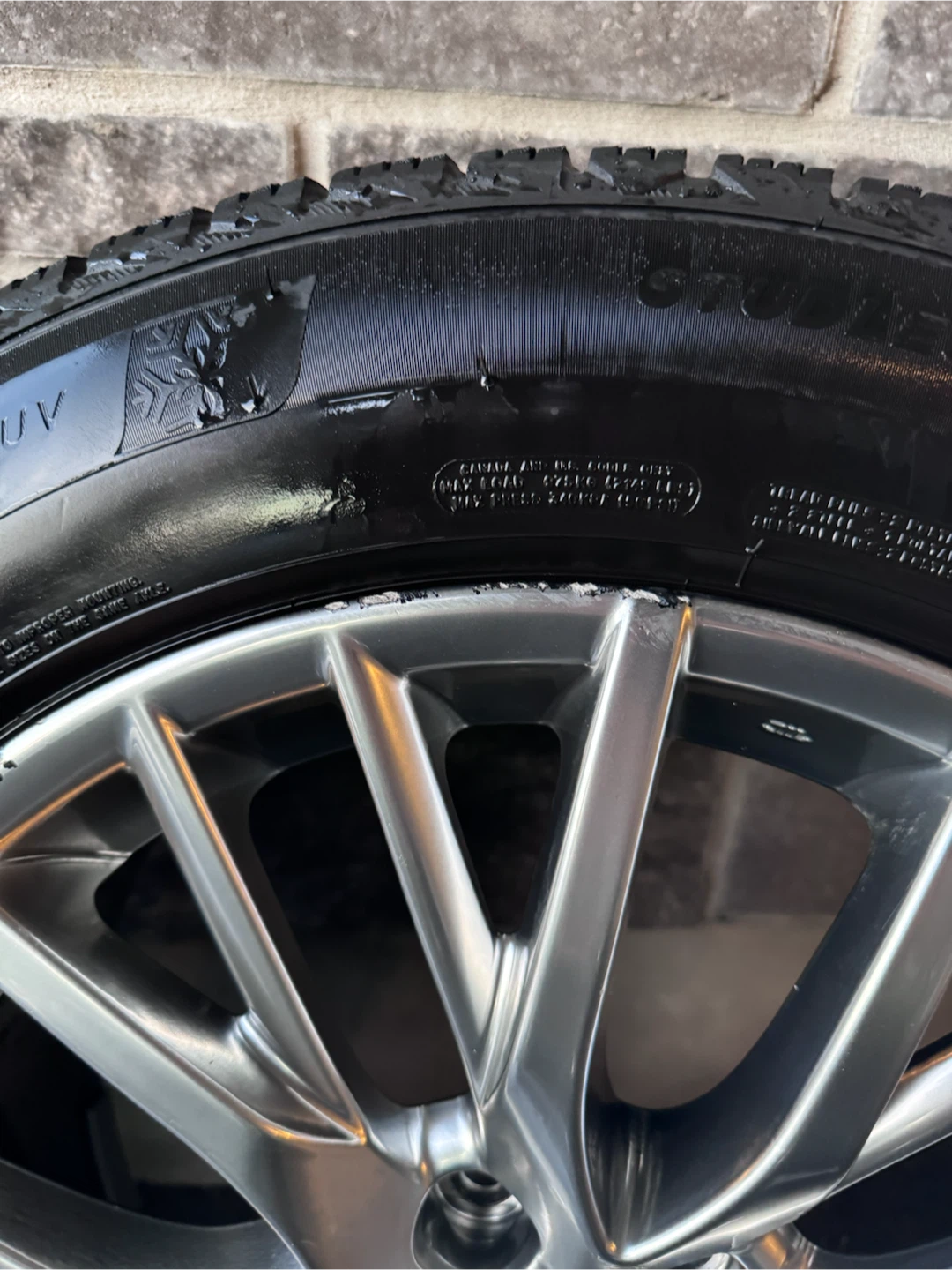 OEM LEXUS NX WINTER TIRES - photo 4