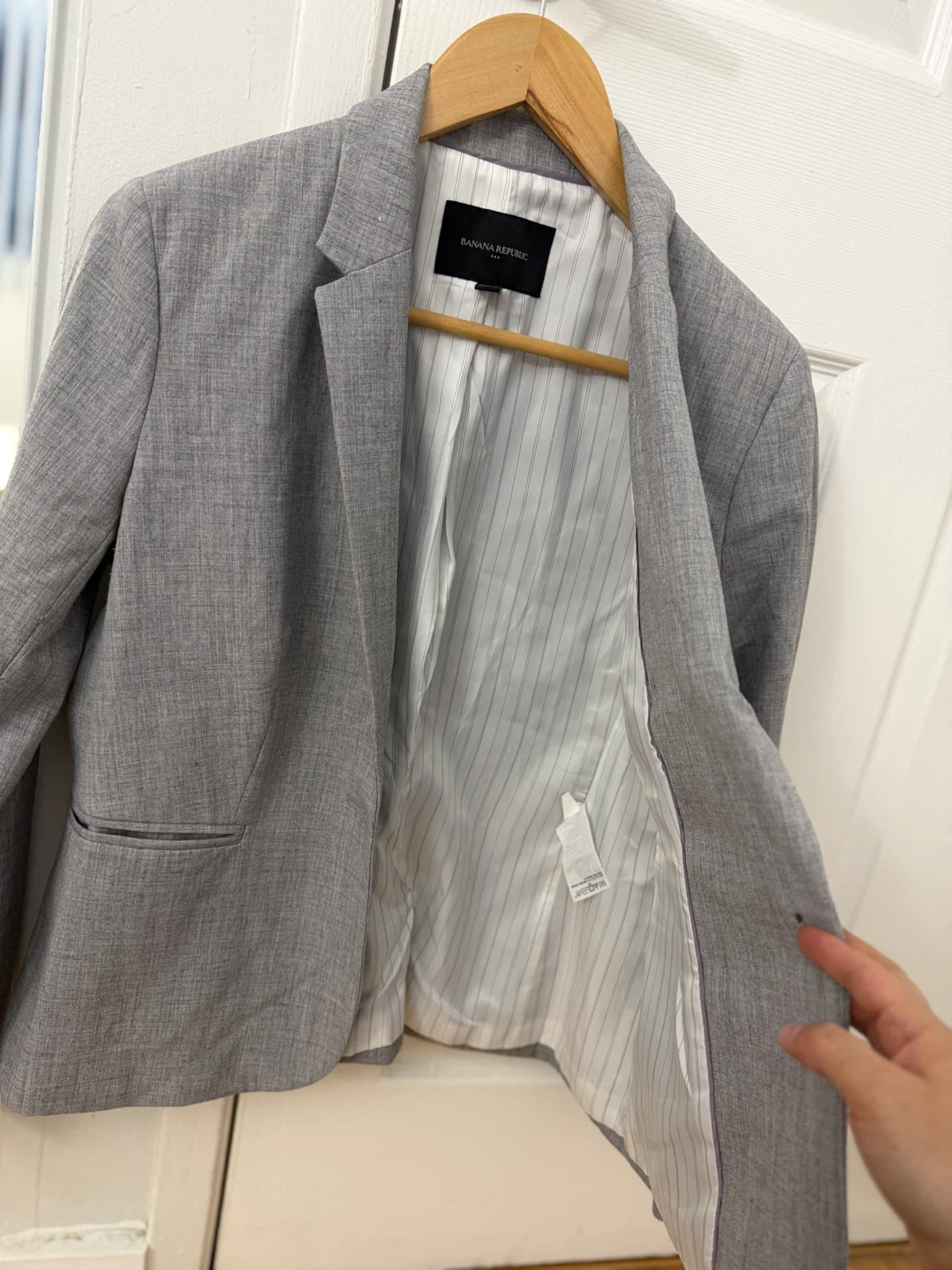 Banana Republic Grey Blazer - photo 4