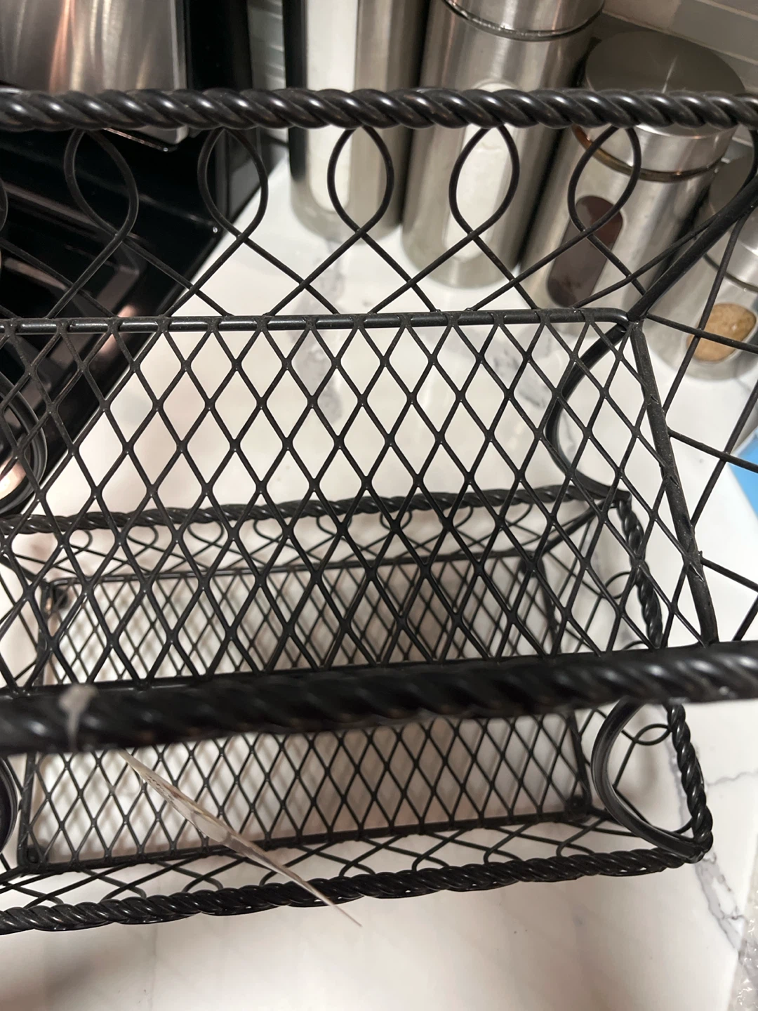Gourmet Basics by Mikasa 2-Tier Wire Basket Stand - photo 2